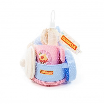 Набор детской посуды "Настенька" на 4 персоны (V5) (28 элементов) (в сеточке), арт.79947