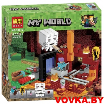 Конструктор MineCraft "Портал в Нижний мир" арт.10812