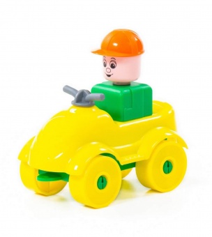 Конструктор "Юный путешественник" - Квадроцикл (10 элементов) (в пакете) арт. 55316 Полесье