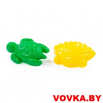 Формочки (черепаха + ракушка №1) арт.57464