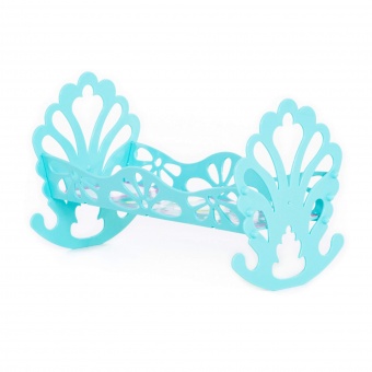 Кроватка-качалка сборная для кукол (в пакете) арт.56665