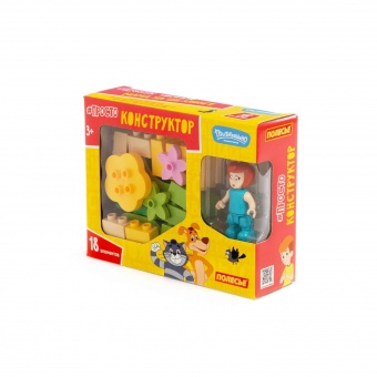 Конструктор "Макси" - "Простоквашино. Мама на шезлонге" (18 элементов) (в коробке) арт. 23357 Полесье