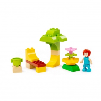 Конструктор "Макси" - "Простоквашино. Мама на шезлонге" (18 элементов) (в коробке) арт. 23357 Полесье