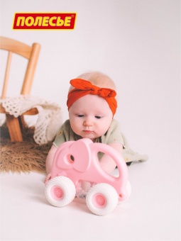 "Беби Грипкар" - "Слоник" (розовый) арт.90256 Полесье