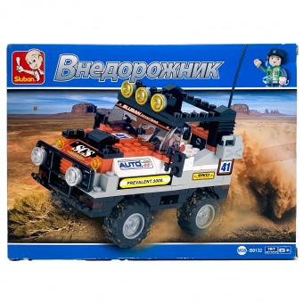 Конструктор "Внедорожник" (красный) арт.M38-B0132