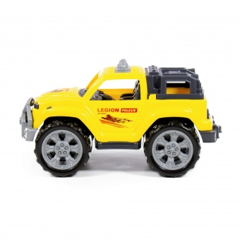 Автомобиль "Легион" №3 (жёлтый) арт. 76038 Полесье