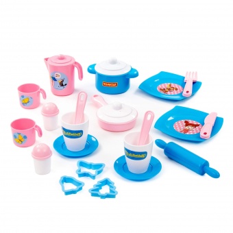 Набор детской посуды "Простоквашино" (26 элементов) (в коробке) арт.85443