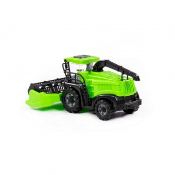 Комбайн "Полесье" №1 инерционный (зелёный) (в сеточке) арт. 93974