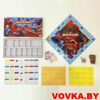 Настольная игра "Монополия Человек-Паук 2" арт.2025R