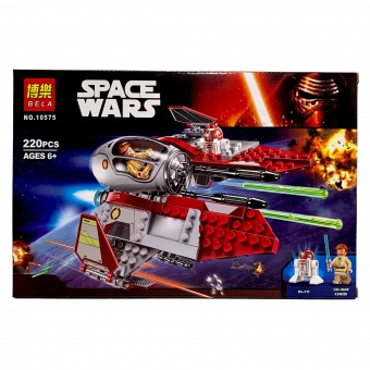 Конструктор Bela Space Wars (Перехватчик джедаев Оби-Вана Кеноби 220 деталей), арт. 10575