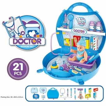 Игровой набор "Доктор" с пупсом арт. 8363