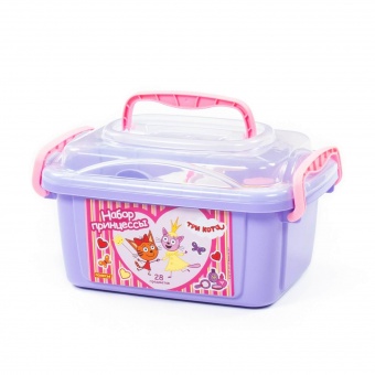 Набор "Три Кота" "Принцессы" (в контейнере) арт. 65377 Полесье