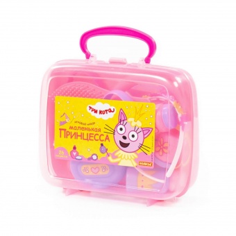 Набор "Три Кота" "Принцессы" (в чемоданчике) арт.65360 Полесье