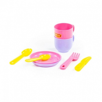 Набор детской посуды "Минутка" на 2 персоны арт.9554