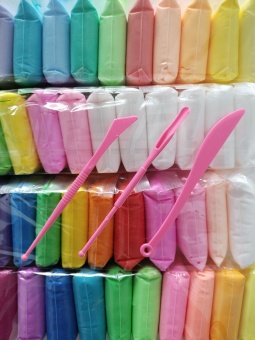 Воздушный пластилин "PandaBoom" (60 шт)