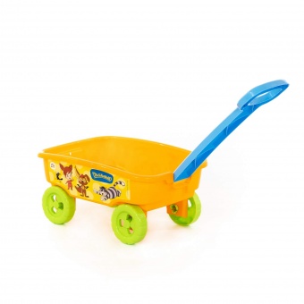 Тележка с ручкой "Простоквашино", арт. 84279