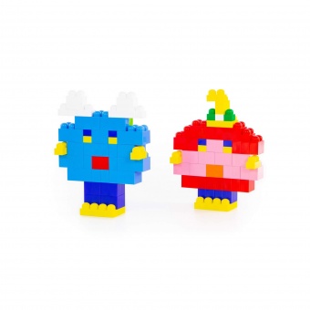 Конструктор "Великан" (162 элемента) (в мешке) арт.7710 Полесье