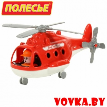 Вертолёт пожарный "Альфа" (в сеточке) арт. 72382 Полесье