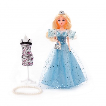 Кукла "Ксюша" (30 см) в бальном платье + аксессуары (3 элемента) (в коробке №3), арт. 02536 Полесье