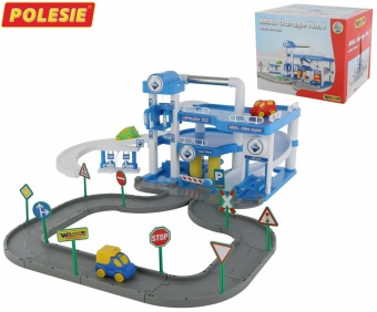 Паркинг "ARAL" 3-уровневый с дорогой (в коробке) арт.40411